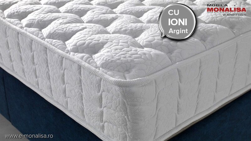 Saltea cu ioni de Argint Ortopedica Silver X - Antibacteriana Antistatica